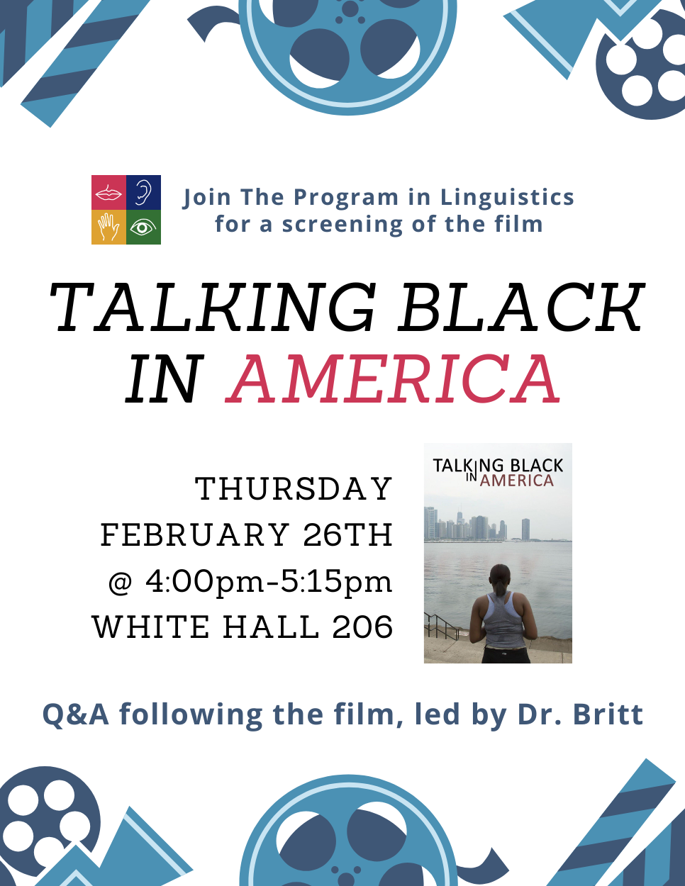 Talking Black in America Event Poster